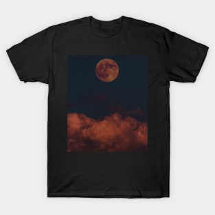 Full Moon Halloween Design Edit T-Shirt